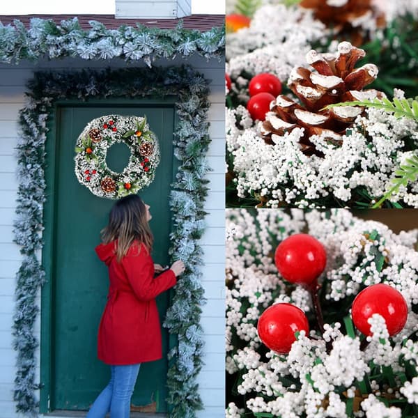 Julekrans dekoration