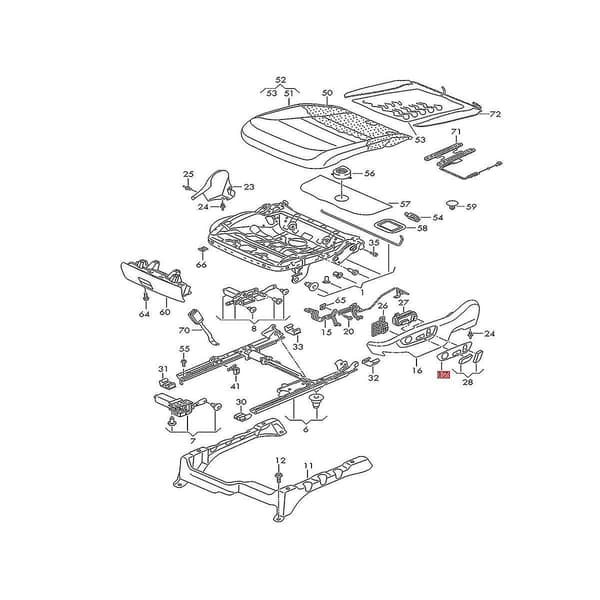 Knappbryter Bezel Ramme Deksel Trim For 7P R Line 2011-2018