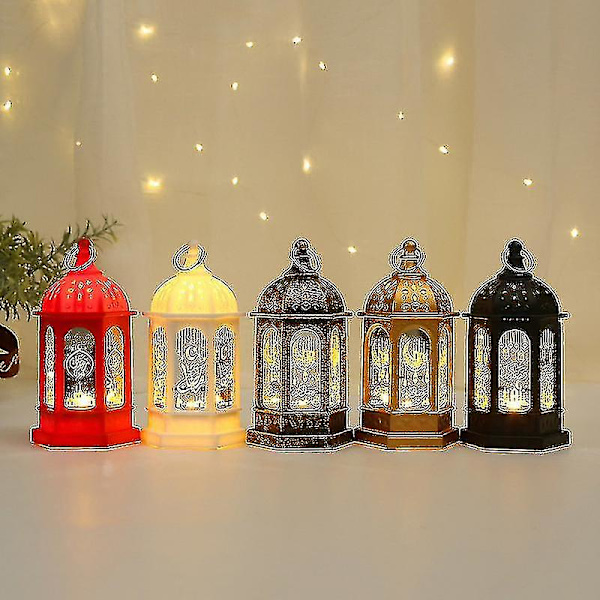 Eid Mubarak LED vindlys Ramadan dekorasjoner anheng muslimsk islamsk dekor K