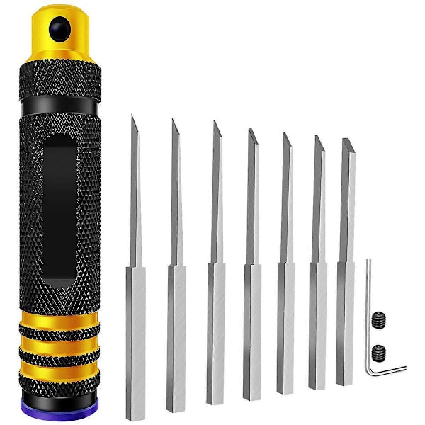 Model Mejsel Slidstærk Modellerings Scriber Ergonomisk Super Slank Skarp