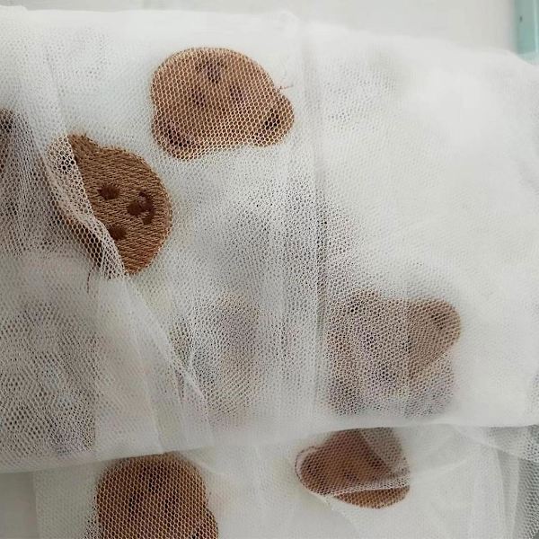 Myggesik Sikkerhedsbøjle Myggenet Broderet Mesh Vogn Insektskjold Net