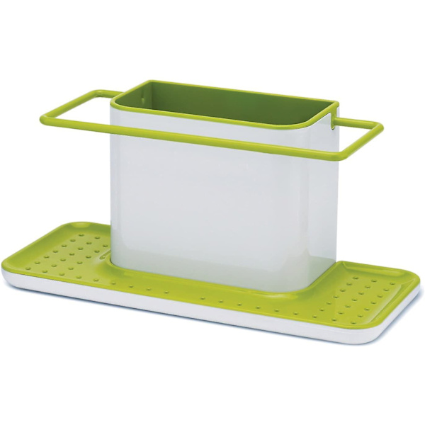 Joseph Joseph Caddy - Organizer for the Sink, Large - White/green, Gray