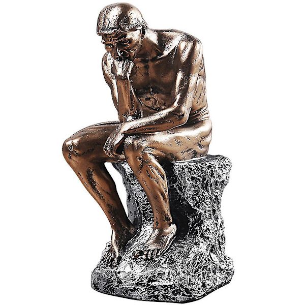 Resin Thinkers Staty Retro Ornts Hem Råttor Tillbehör Hantverk ()