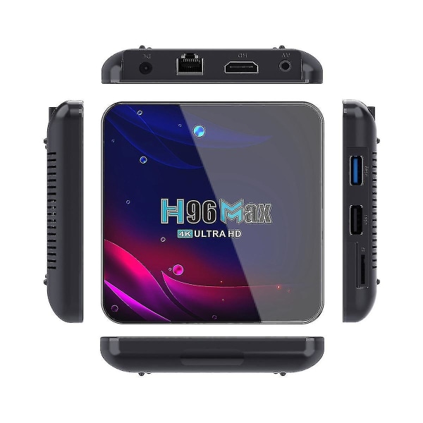 Android 11 Smart Tv Box 4k Hd Smart 5g Wifi Bluetooth Receiver Media Player Hdr Usb3.0 Tv Box Eu P