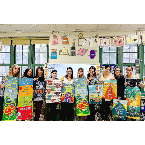 Klassrumsbanner och affischer för dekorationer - pedagogisk, motiverande och inspirerande