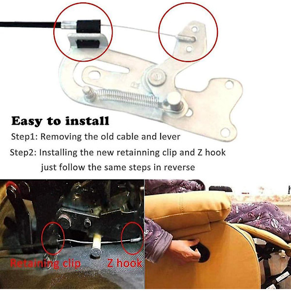 Universal Sofa Stol Recliner Udløsningsgreb Udskiftning Dele Med Kabel Metal Sofa Stil Træk Stol Udløsningsgreb Passer Ashley Og Store Recli