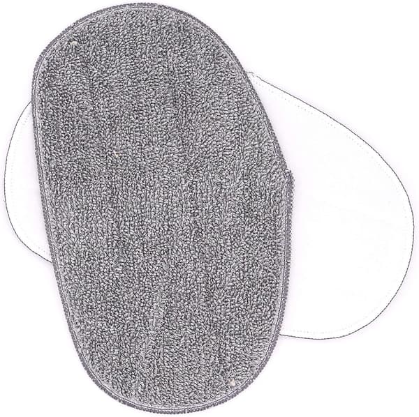 Sett med 5 mikrofiber erstatningsputer for Leifheit CleanTenso dampmopp