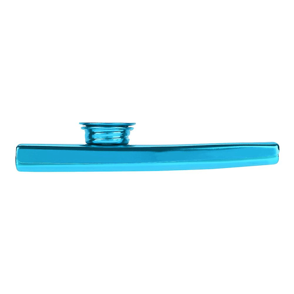 Slitesterk metall Kazoo fløyte munn musikkinstrument tilbehør (blå)