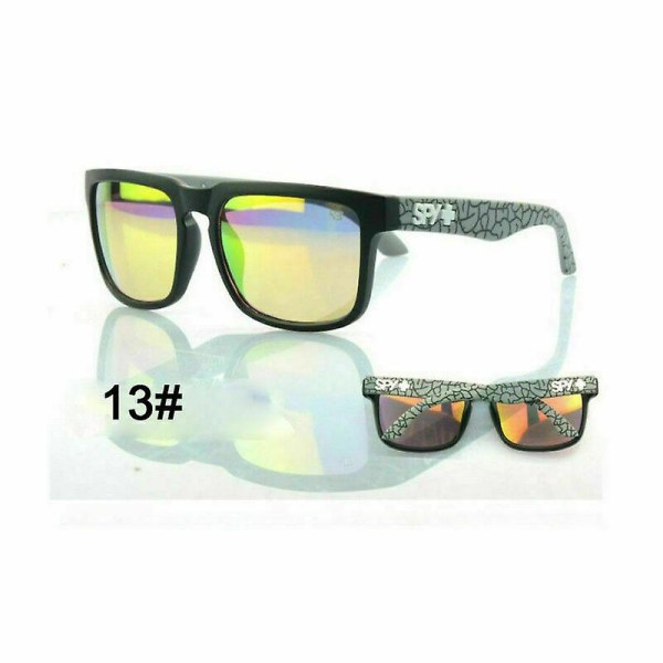 Ny Spy1 22 farger Ken Block Classic sykling sport retro solbriller Uv400 briller No 13