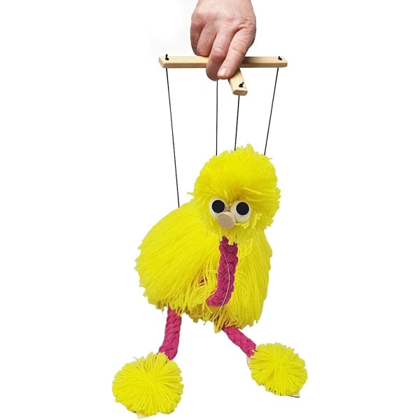 Marionette Struds, Plys Marionetter String Puppets | Struds Plys Med Realistiske Ansigtsudtryk Børne Pædagogisk Legetøj Fuglestrengsmarionet