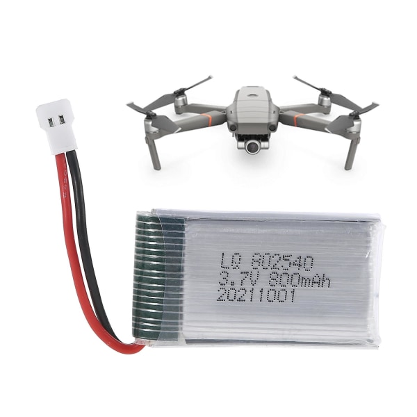 3,7v 800mah Lipo-batteri, 802540 lithium-ion-batteri til Syma X5c X5c-1 X5 X5sc X5sw M68 K60 Hq-905 Cx30 Rc Quadcopters