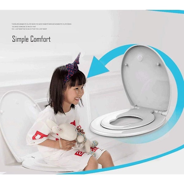 DOUBAO Pottaharjoitusistuimella 2-in-1 WC-istuimella Pikkulapsille S