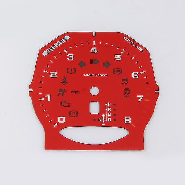 Måleransiktsløft for 971 718 Paramera 911 991 Dash Overlay