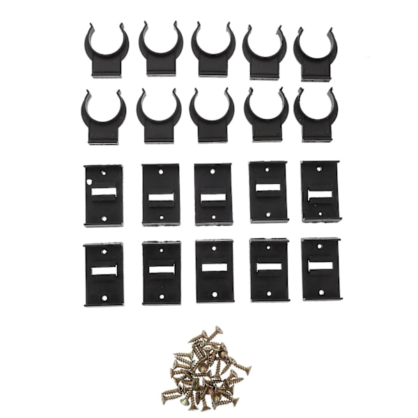 10 set kök sparkbräda sockelklämmor skåp sparkbräda klämmor med skruvar
