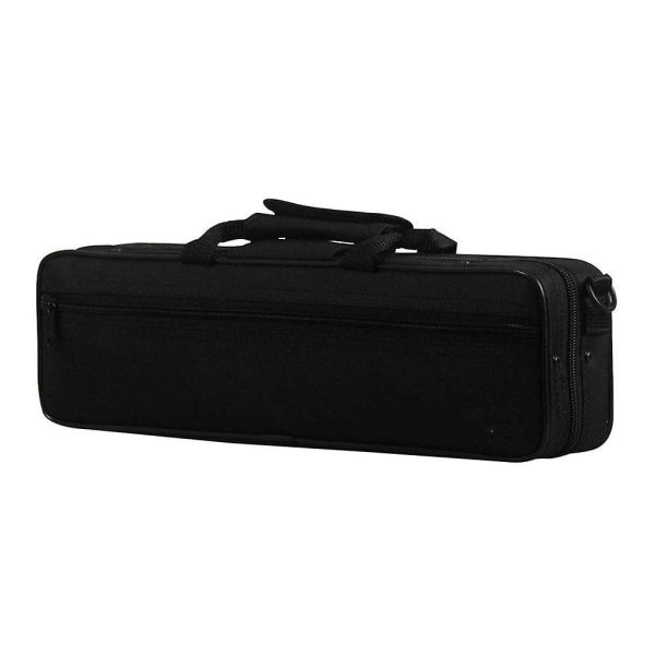 16 Holes C Flute Case Gig Bag Backpack Box Water-resistant 600d Foam Cotton Padding With Adjustable Single Shoulder Strap