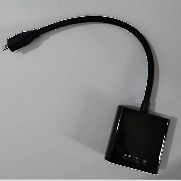 Micro Hdmi til Vga-konverter Micro Hdmi til Vga videokonverteringskabel 1080p 0,2m2pack