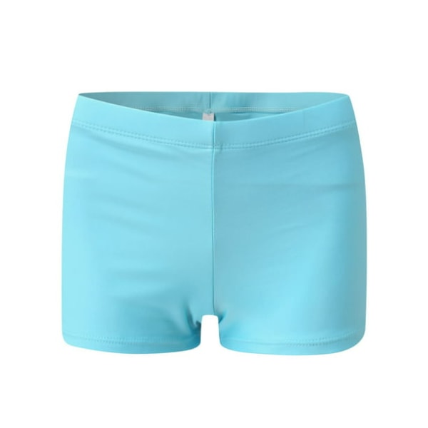 Badklänning för kvinnor Främre Dragsko Snörning Rygg Cross Sheer Lace Baddräkt Tvådelad Flowy Tankini med shorts blå 3 M