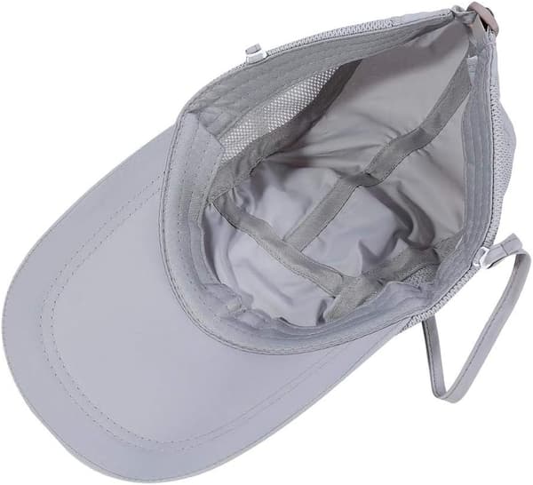 3 i 1 Avtakbar Visor Hat Full Face Cap UV-beskyttelse Full