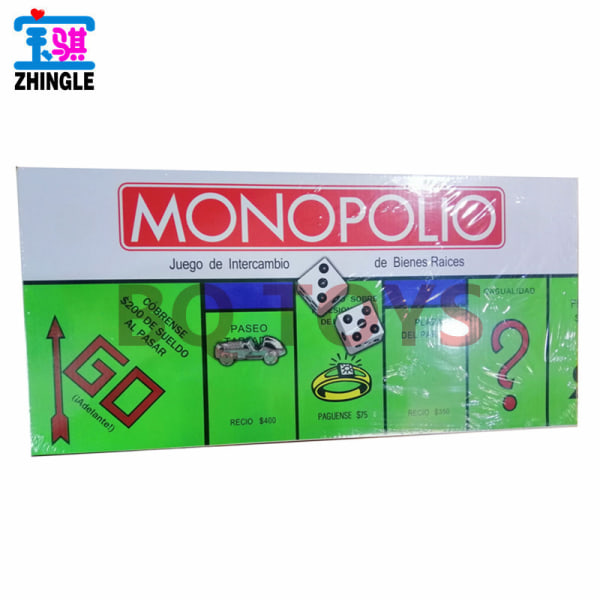 Espanjalainen shakkilautapeli Monopolilautapeli Lelu Monopoly