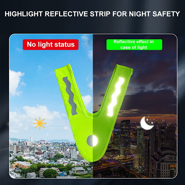 Reflekterande väst, reflexväst för barn, 2 st reflexväst för barn, reflexväst med hög synlighet, säkerhetsväst för olycksförebyggande, barn