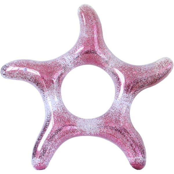 Five Pointed Star Inflatable Swim Ring Polygon Swim Ring PVC