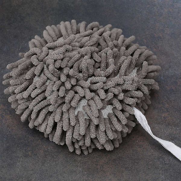 Superstark Badrum/Kök Vattenabsorberande & Snabbtorkande Handboll Chenille Hängande Handduk