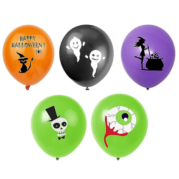 Halloween Punch Ballonger, Trick Or Treat Leksaker, Halloween Skola Klassrum Spel, Barn Goodie