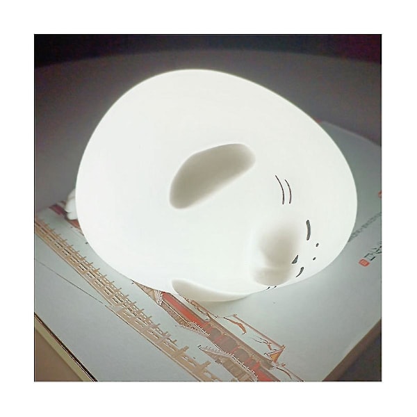 Led-sengelampe Usb-plugg-in dobbeltbruk Stue Soverom Lys Øyebeskyttelse Nattlys Silikon