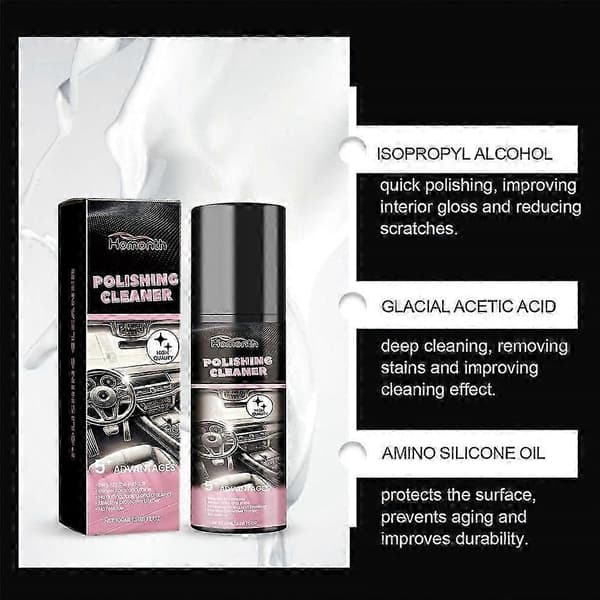 Bilinteriørrens - 100 ml Bilinteriørrens, Bilinteriørpolish 1pc