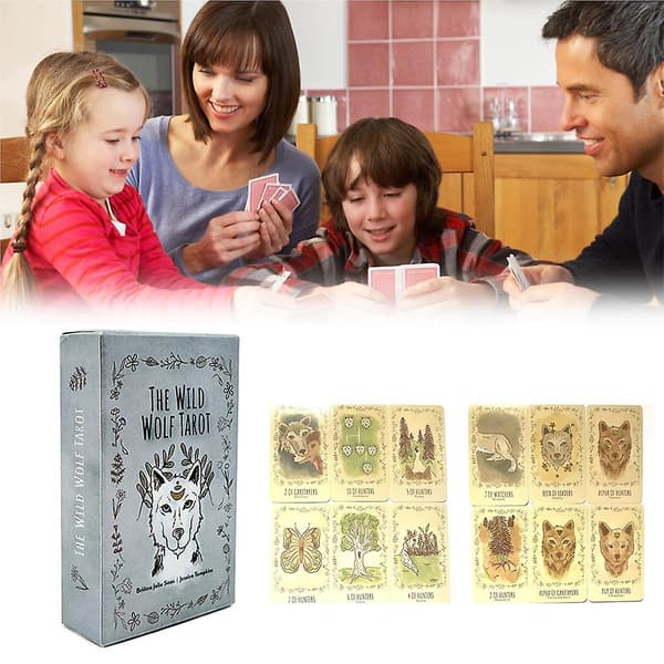 Tarotkortlek Brädspel Öde Spådom Holografiskt Papper