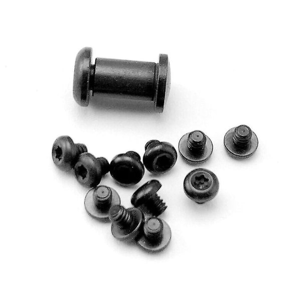 Titaniumlegering Modifieringsfickfäste Skruvar Spindle Set för Bugout 535