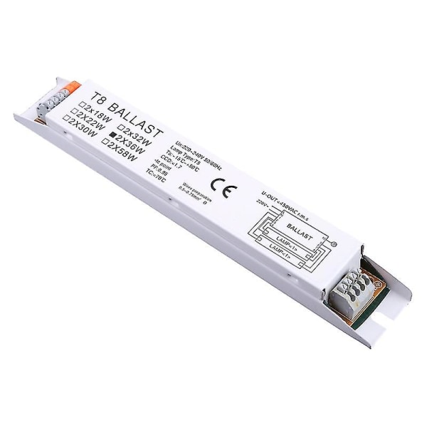 220-240v Ac 2x36w Bred Spenning T8 Elektronisk Forkobling Fluorescerende Lampe Forkoblinger