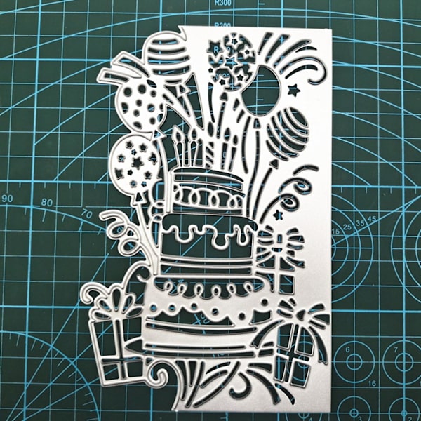Kakkort Metallskärverktyg Stencil Scrapbooking Diy Album Stämpelpapper Kort