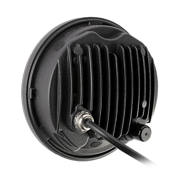 5.75'' H4 Moottoripyörän LED-ajovalo Halo-rengas Drl Ange-eyes Hi/low-säteelle Harley Davidsonille/dyna/sportsterille/heritage Springerille