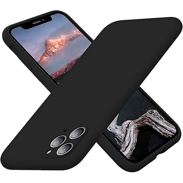 Iphone 11 Pro Max Etuier, Silikone Ultra Slim Stødsikkert Telefon Etui Med Blød Anti-ridse