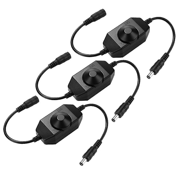 Ljusdimmer, DC 12v-24v dimmerbrytare för bandljus, Sin