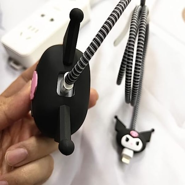 Sød tegneserie hurtig oplader beskytter til Apple 18W 20W iPhone 14 13 12 Kulomi
