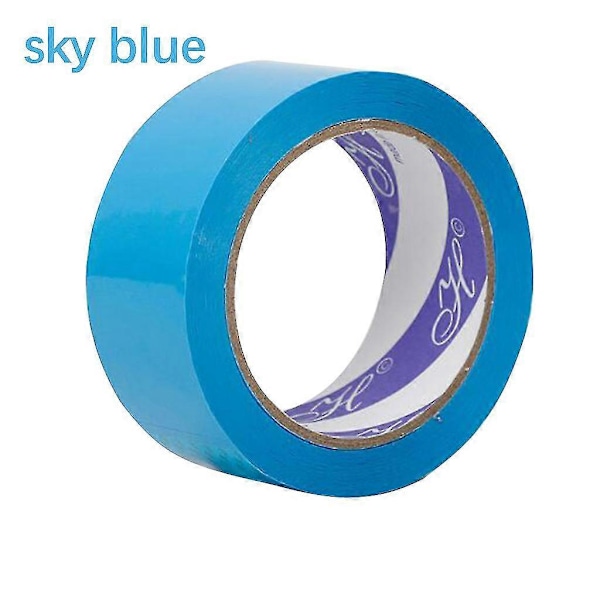 3 ruller selvklæbende gulvtape slidstærk gulvtape (himmelblå 6cm*90m)