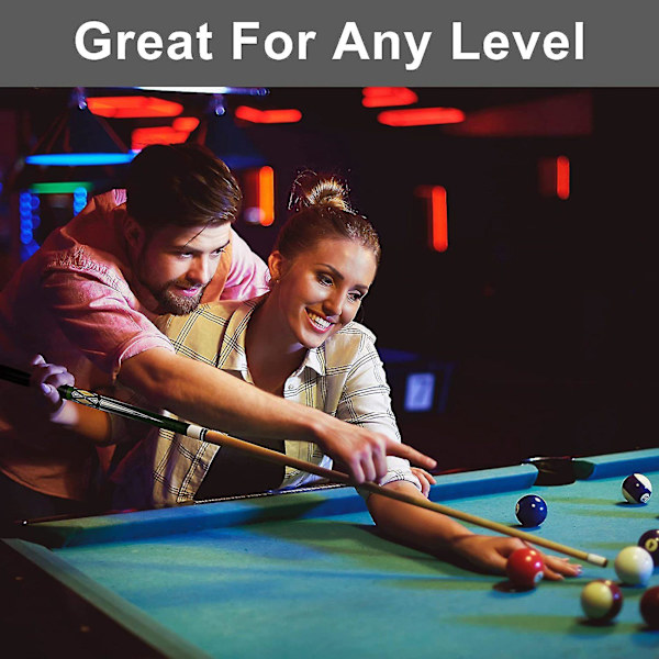 1 stk Pool, 57 tommer Kø Maple Iard Kø Kø Stick til Iard Pla