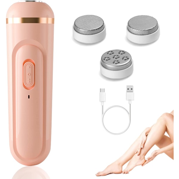 Electric Foot Callus Remover, ladattavat pedikyyrityökalut, D