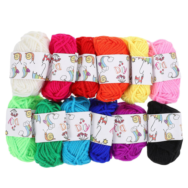 2 påsar Bulk Craft Supplies Virkgarn Chunky Yarn Crocheti