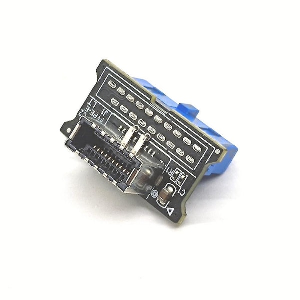 USB Er Adapter Riser Usb3.0 19pin To Type-e Muuntimen runko Paneeli Type C Plug-in Port F