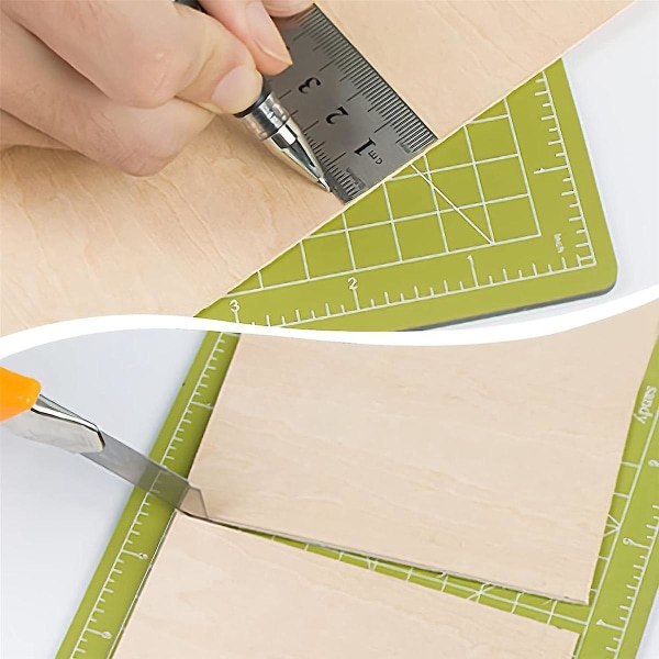 10 X Kryssfinerpaneler, A3 Trepanel, Frettsåg Tre For Diy Trebearbeiding, Laserbehandling, Modell Ma
