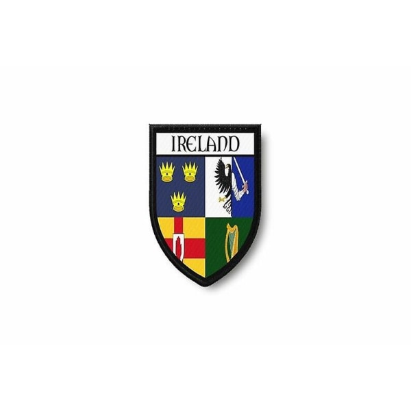 Patch Ecusson Termocollant Edge Brode Flag Prints Irland Irländsk Provins