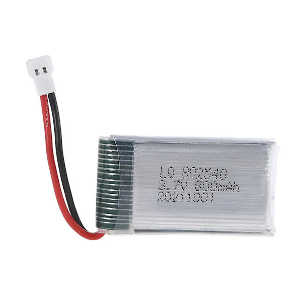 3.7v 800mah Lipo-akku, 802540 Litiumioniakku Syma X5c X5c-1 X5 X5sc X5sw M68 K60 Hq-905 Cx30 Rc-lennokkeihin