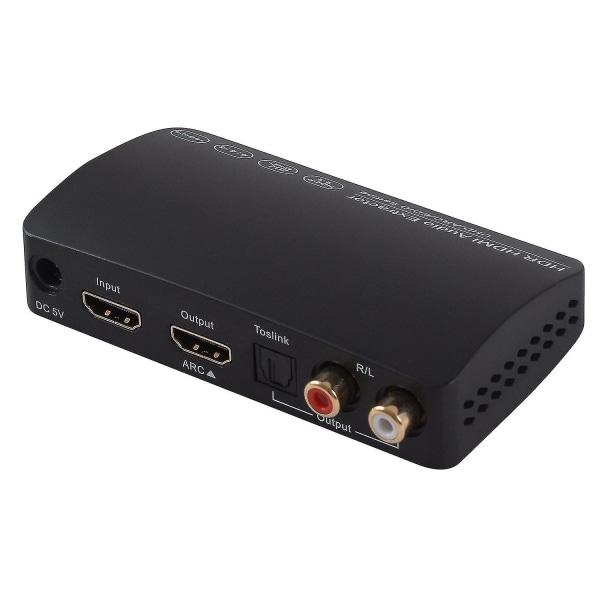 4k - 2.0 Audio Extractor Bluetooth 4k - Toslink Switch 5.1 Konverter Arc Audio Extractor