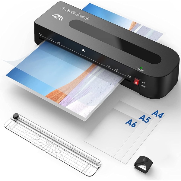 Laminator, A4 Laminator  Påsar Laminator Maskin A4 A5 A6 Laminator Set