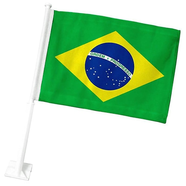 Xvggdg Bilfönsterflagga, Bra Braz Nationell Bilflagga