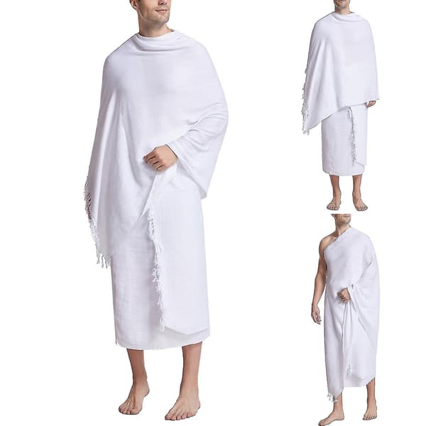 Ihram Ehram Ahram til Mænd til Hajj og Umrah - 2 Håndklæder