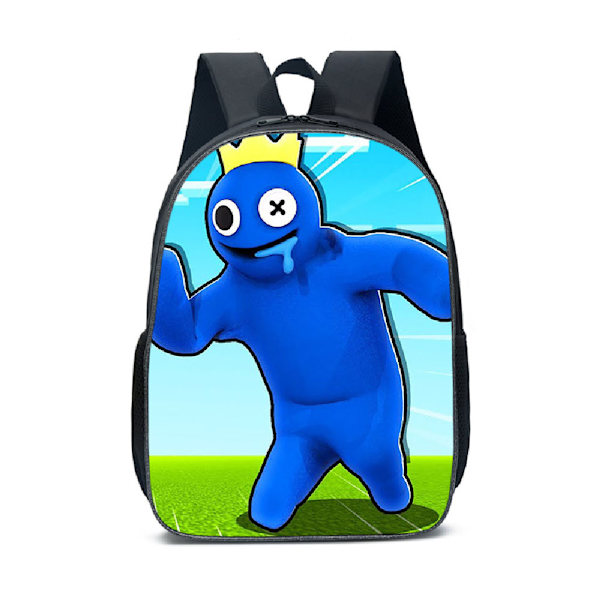 Rainbow Friends Ryggsekk Barn Skolesekk Student Laptop Bag C